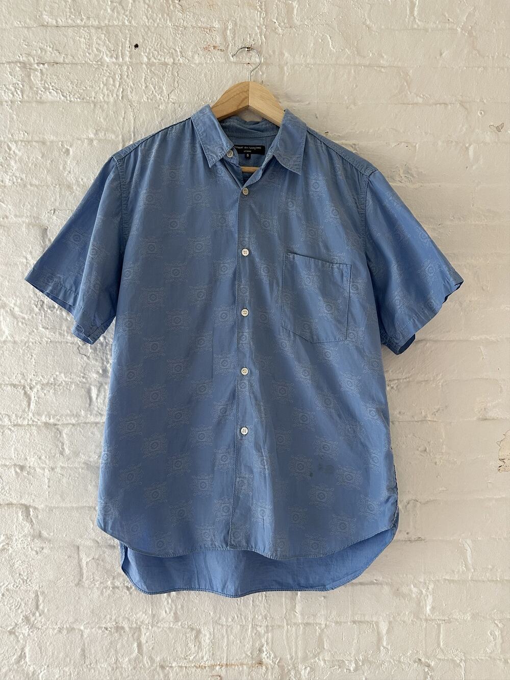 Comme des Garcons Homme AD 2007 Short Sleeve Button Up
